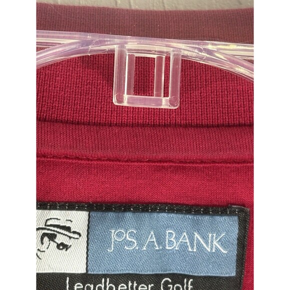 JOS A. BANK MENS LARGE LEADBETTER GOLF POLO STAY COOL TECHNOLOGY STRIPED COTTON - Picture 3 of 9